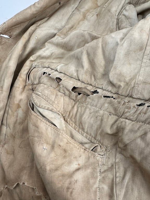 Wehrmacht reversible winter parka in "Sumpftarnmuster"