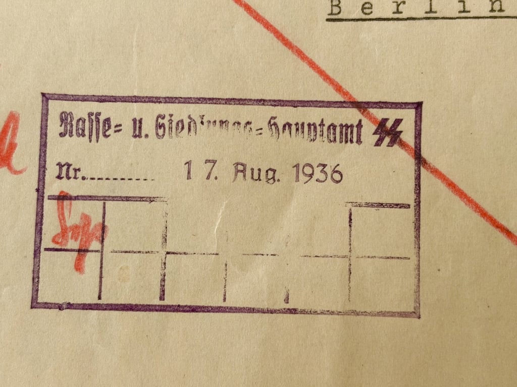 GERMAN SS – REICHSFUHRER HEINRICH HIMMLER HAND SIGNED SIGNATURE.