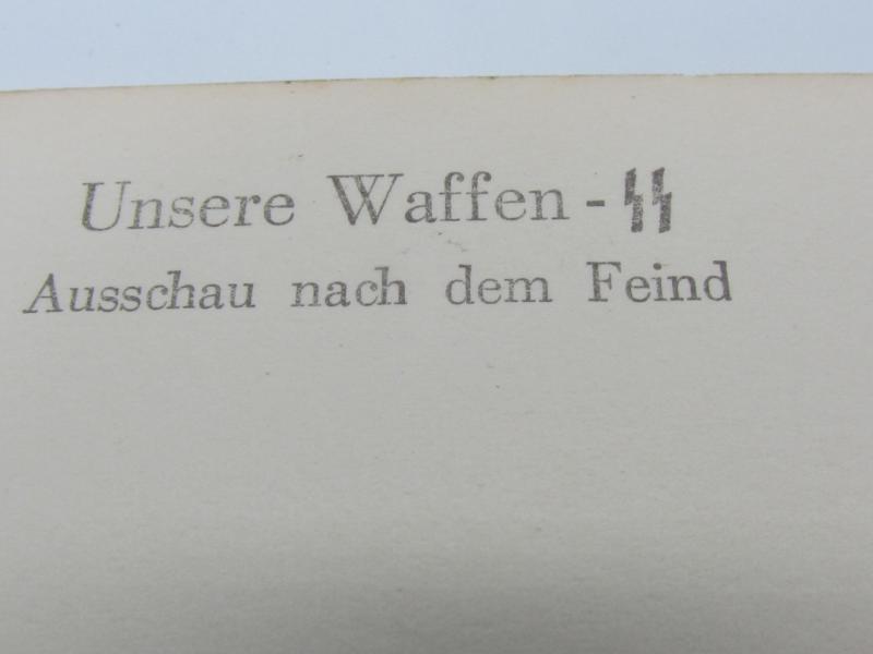 Postcard : Unsere Waffen-SS