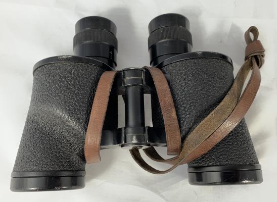 U.S. M3 Binoculars and M17 Leather Carrying Case
