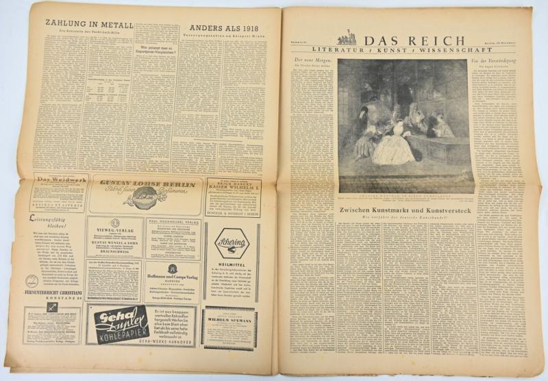 German Newspaper “Das Reich” December 1943