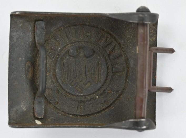 German WH/KM Beltbuckle 'JFS'