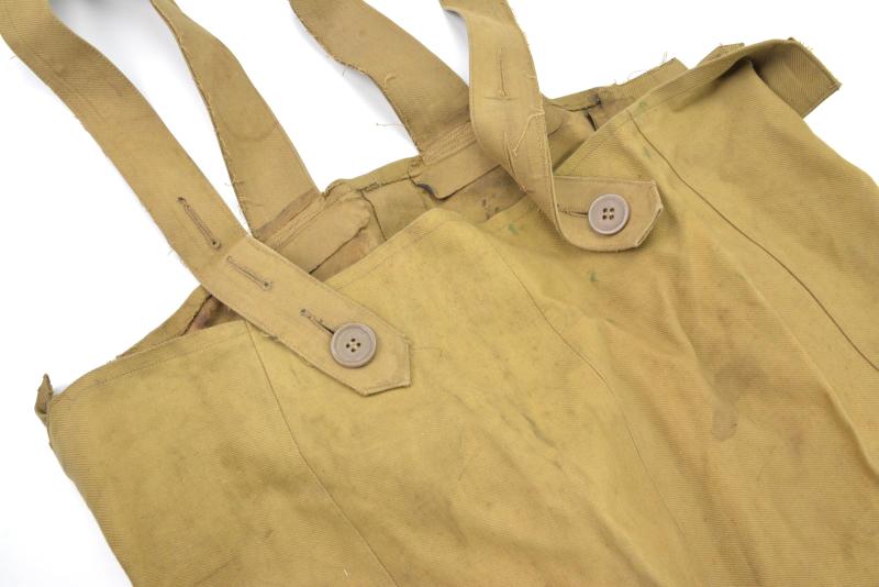 British WW2 Dispatch Riders Rubberized Over Trousers