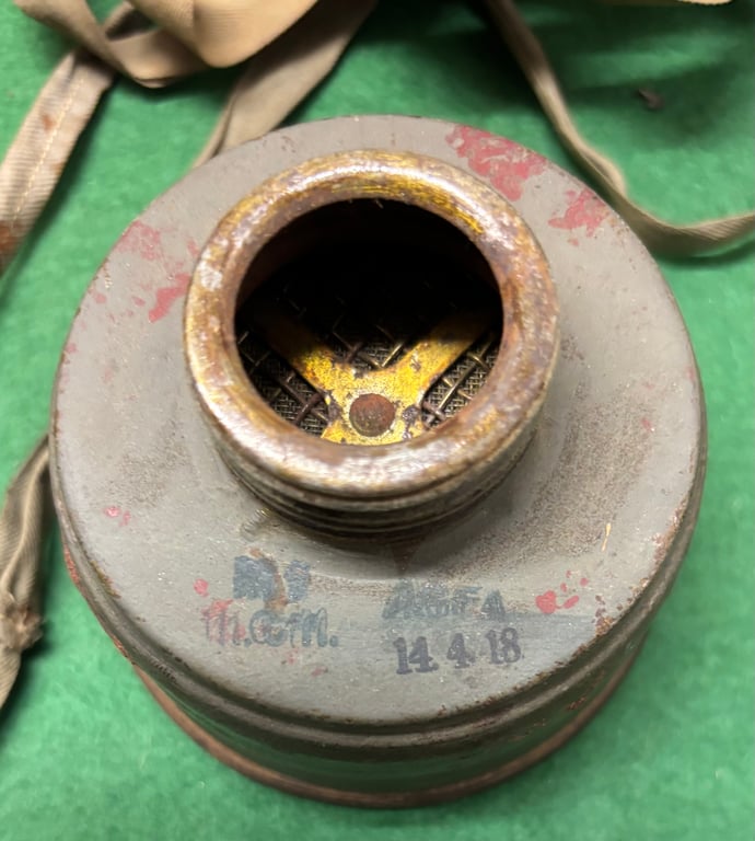 M1915 Gummimaske 3rd Type -Dated 1917