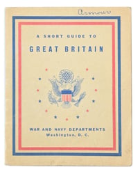 US WW2 Guide of Great Britain