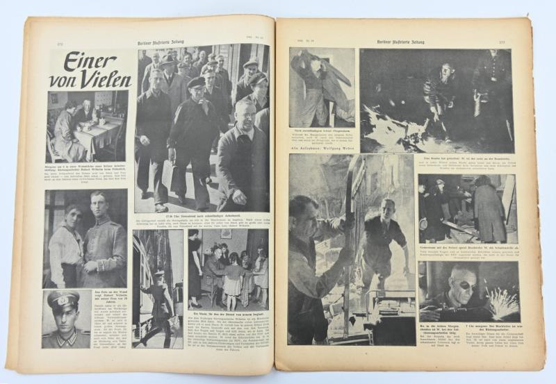 German Berliner Illustrierte Zeitung Newspaper 1942