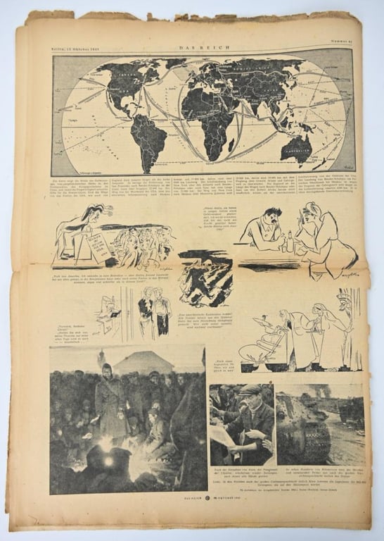 German Newspaper “Das Reich” October 1941