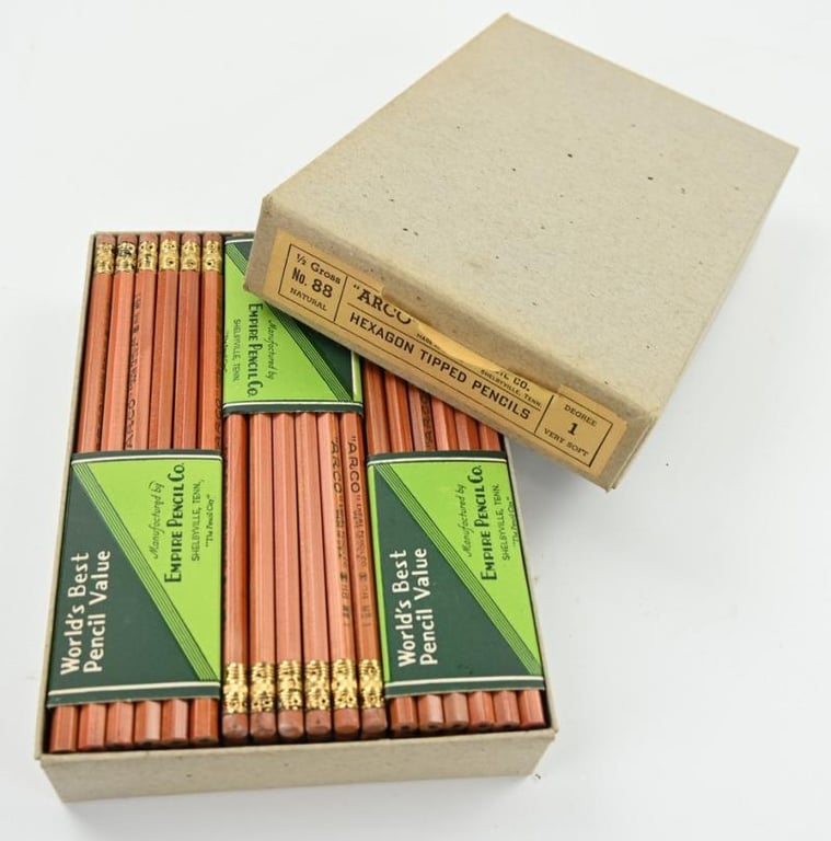 US WW2 Era Pencils 'Empire Pencil Company'