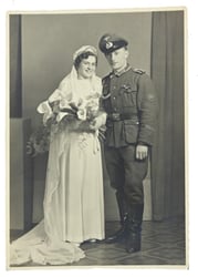 German WH Feldgendarmerie Wedding Picture