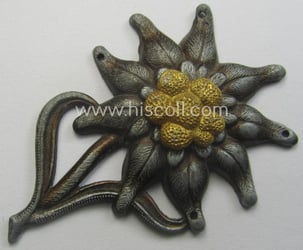 WH (Heeres) (bright) silverish- (ie. golden-) coloured, zinc-based...