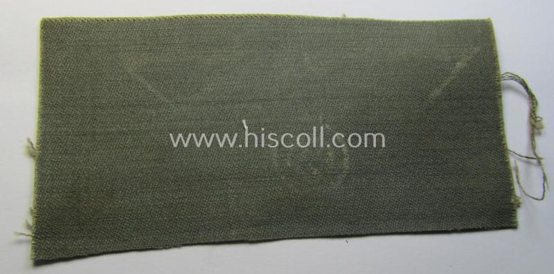 Attractive - and actually rarely seen! - WH (Heeres) breasteagle (ie. 'Brustadler für Mannschaften u. Unteroffiziere des Heeres') being of the 'last-ditch'- (ie. later-war-period-) and/or entirely 'printed'-pattern