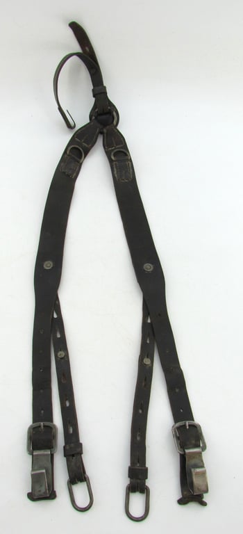 Early Wehrmacht Y-Straps – 1940 "Hidden-Stitch"