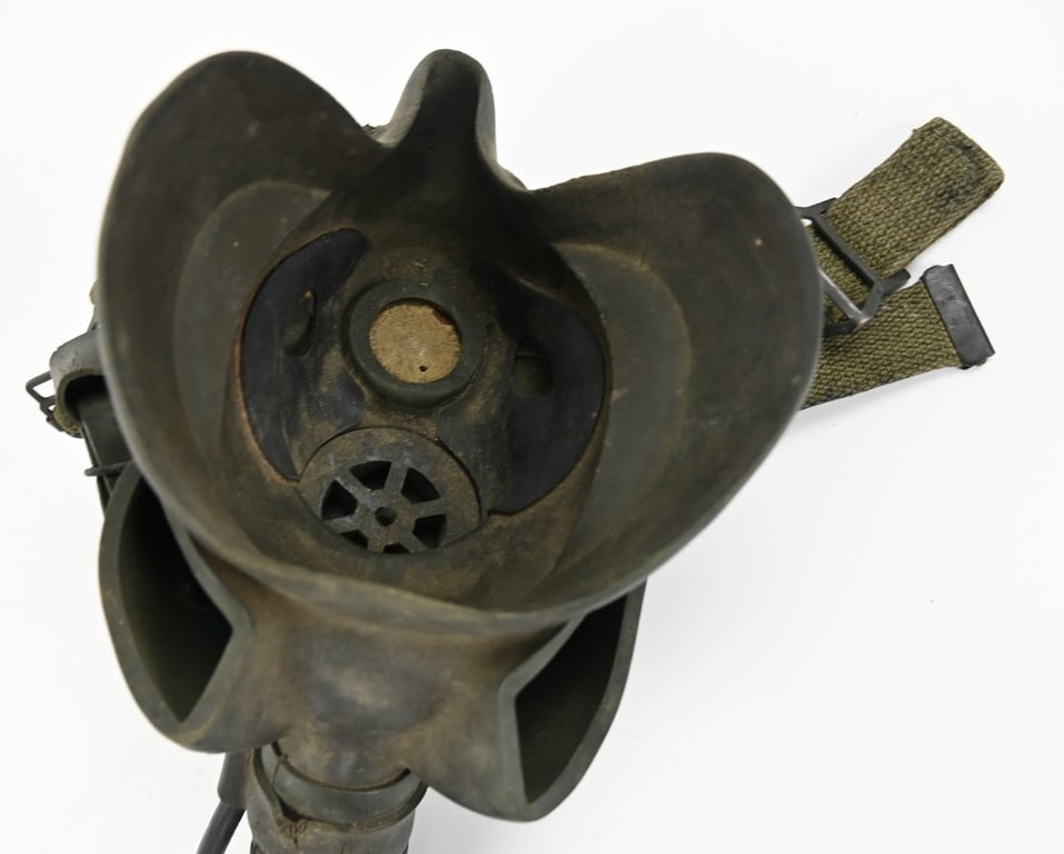 USAAF WW2 Oxygen Mask with Bottle