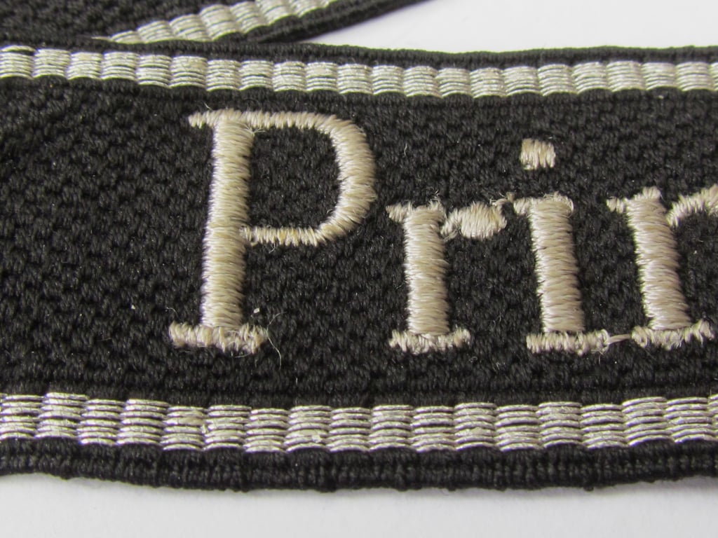 Waffen-SS Prinz Eugen EM/NCO RZM Cufftitle