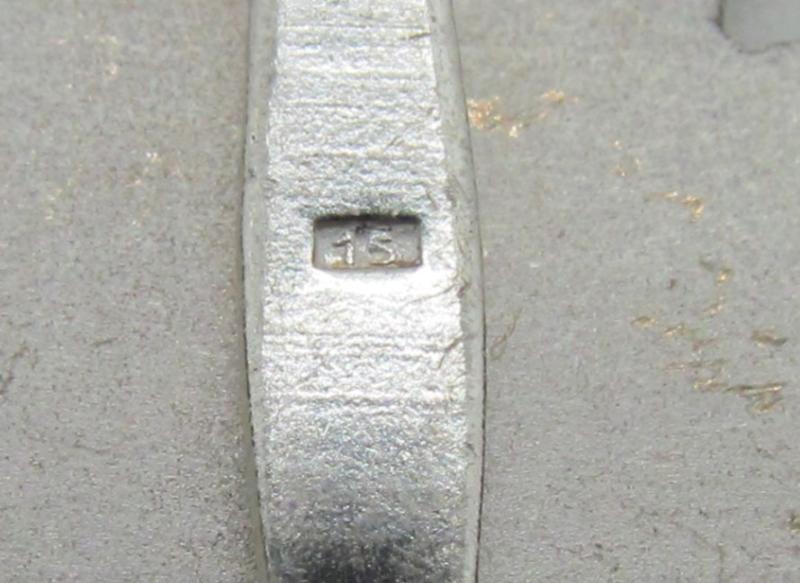 Iron cross 1st class ( EK1 ) "15" ( Friedrich Orth )