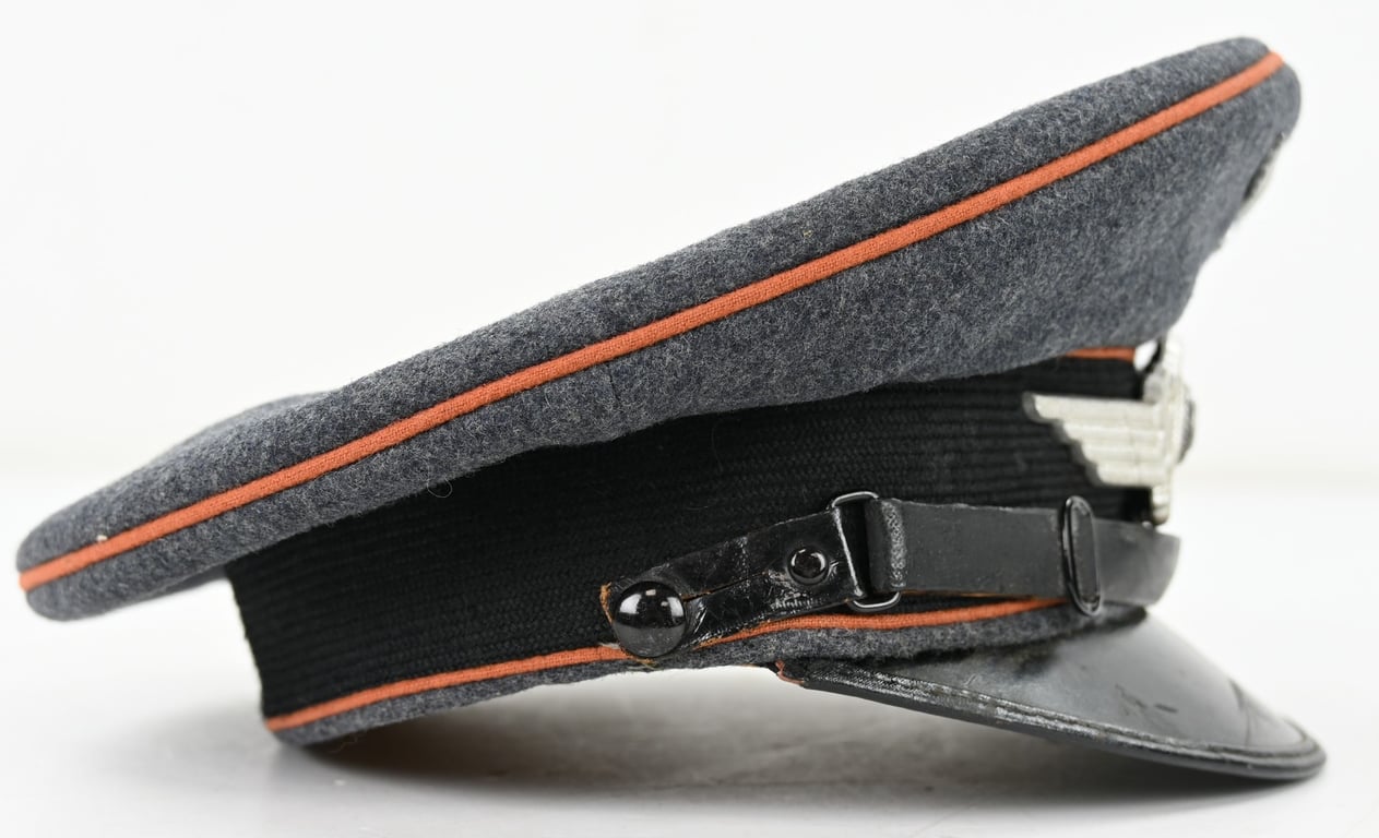German LW EM/NCO Visor Cap 'Aufklärungsfliegerschule Hildesheim'