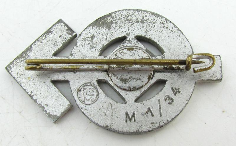 Deutsches Jungvolk Proficiency Badge RZM M1/34