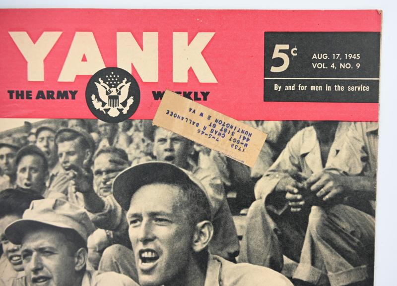 US WW2 Yank Magazine 17 August 1945