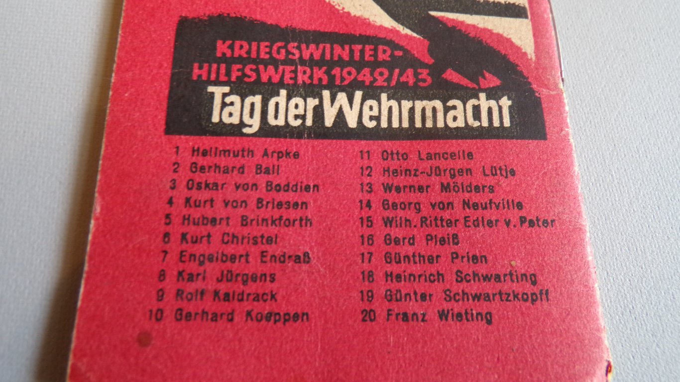 "Helden der Wehrmacht" Kriegswinter - hilfswerk