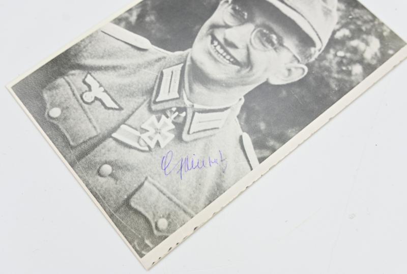 Signature of Wehrmacht Heer KC Recipient 'Gerhard Steinert'