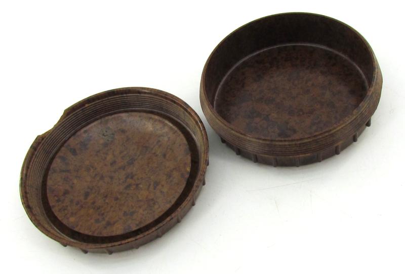 Wehrmacht Brown Bakelite Butterdish