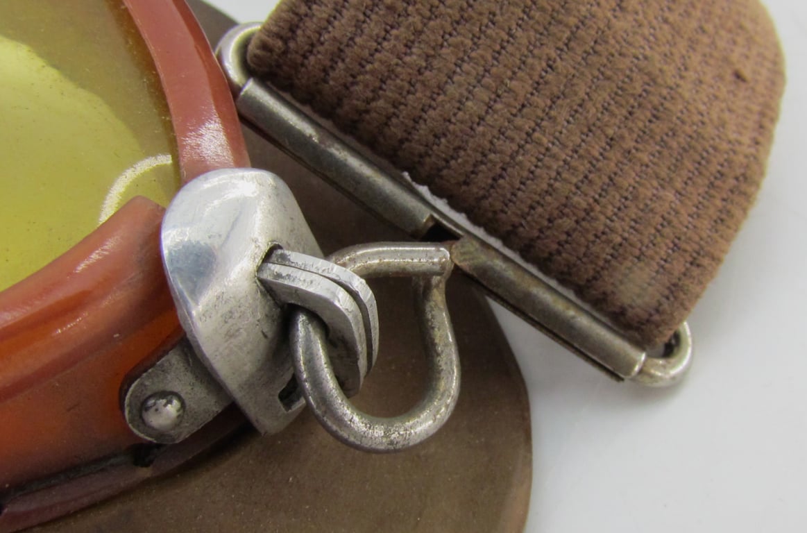 1930s–1940s Motorcycle / Protective Goggles – Kradmelder Style