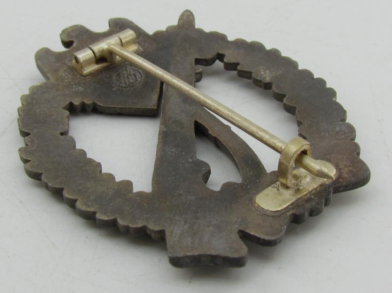 Infantry Assault Badge ( Sturmabzeichen ) in Silver –Fritz Zimmermann Stuttgart