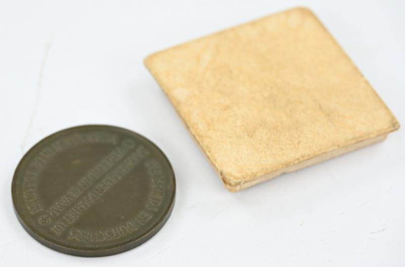 Dutch NSB May 1940 Solidarity Coin with case