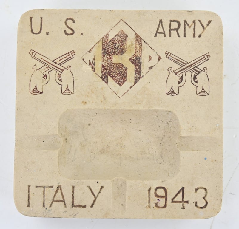 US WW2 Military Police Ashtray