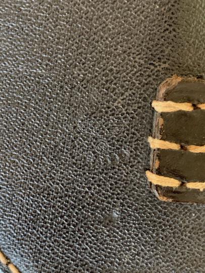 German Folding Shovel with Carrying Case, 1st model