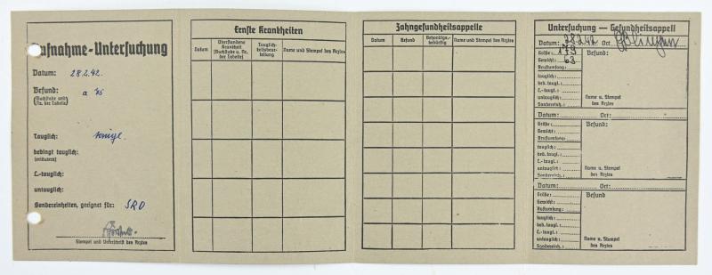 German KM Grouping Walter Gack