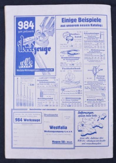 German LW Magazine 'Deutsche Luftwacht'  September 1935