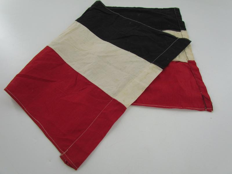Third Reich Decorative Tri Color Small Flag