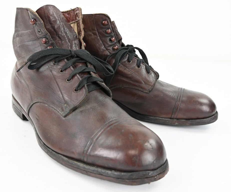 Dutch Pre WW2 EM/Officer Low Boots