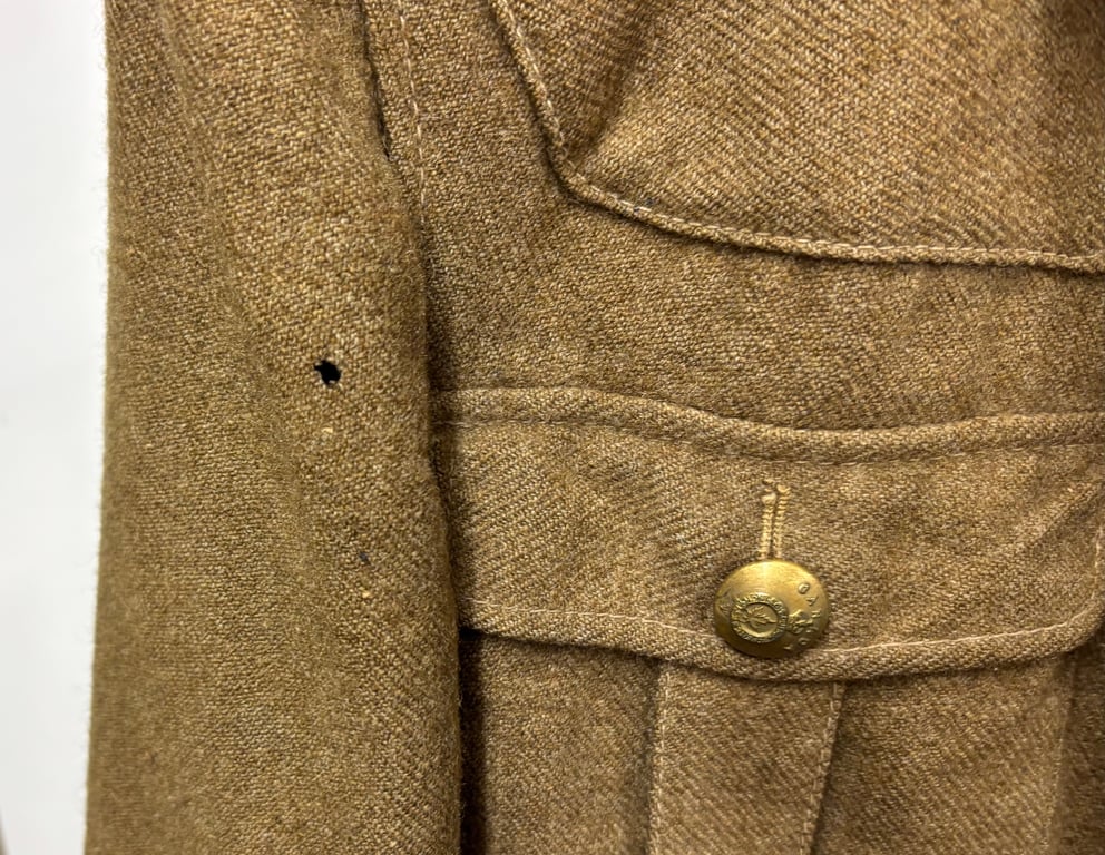 Canadian Made 1902 Pattern Jacket Dated 1918