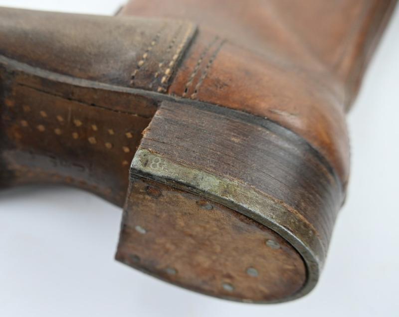 German LW/WH Brown Combat Jackboots