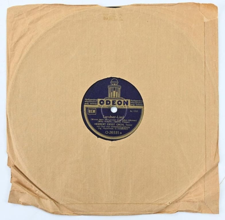 German Third Reich Era Music Record