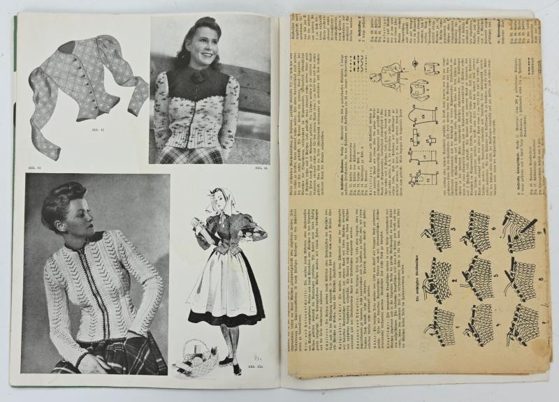 German Third Reich Era Sewing Magazine