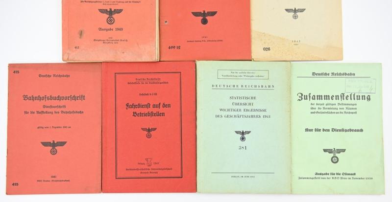 German Third reich Reichsbahn Booklet Set