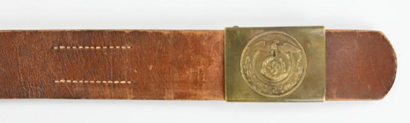 German SA Officer Belt with Beltbuckle and Shoulderstap