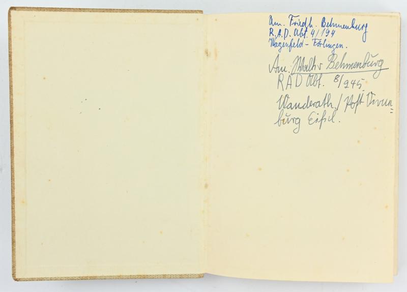 German RAD Marching Songbook