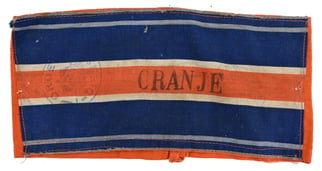 Dutch WW2 'Orange' Armband