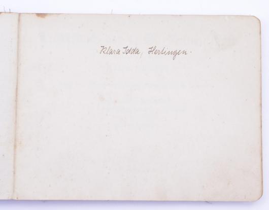 German Song Book 'NS Frauenschaft'