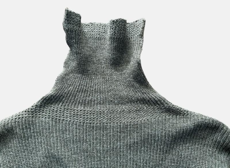 late-war German issued( turtle-neck ) sweater