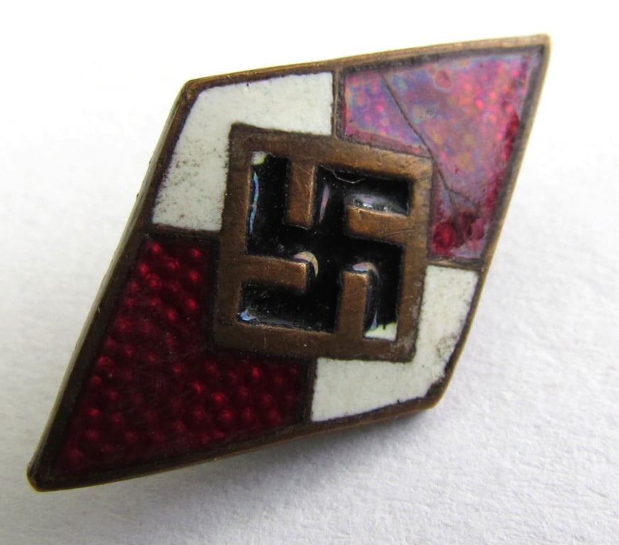 Hitler Youth Membership Pin by Ges.Gesch