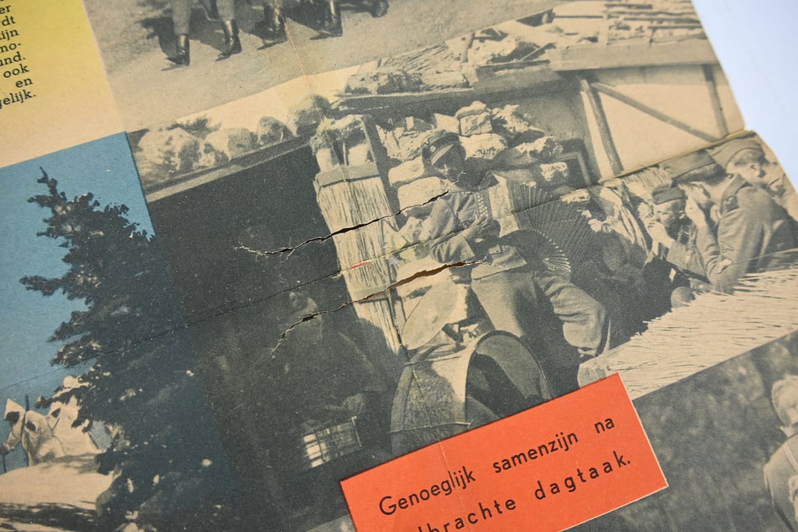 German Dutch Waffen-SS Recruitment Flyer