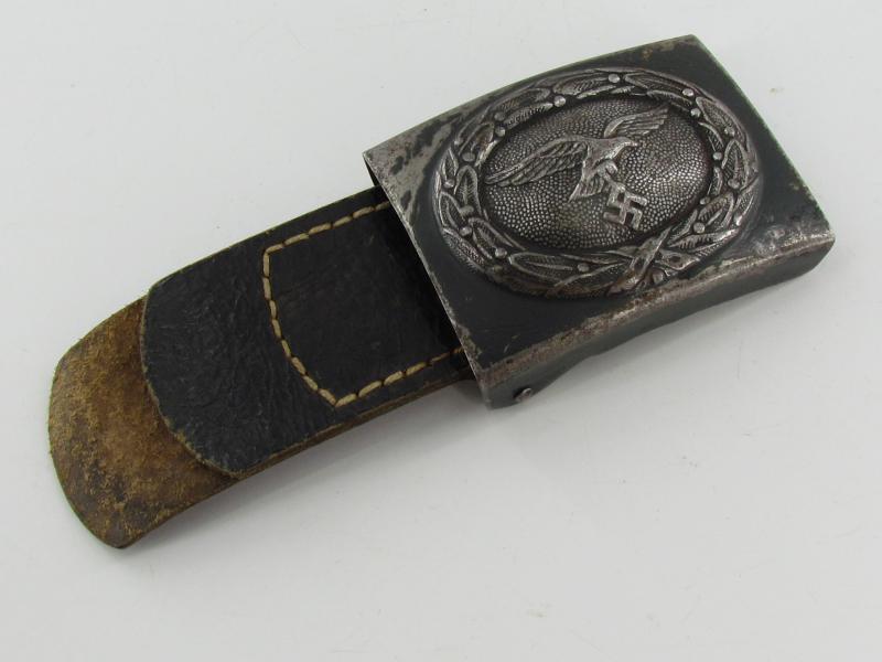 Luftwaffe Steel Belt Buckle by B. Haarmann, Lüdenscheid 1942