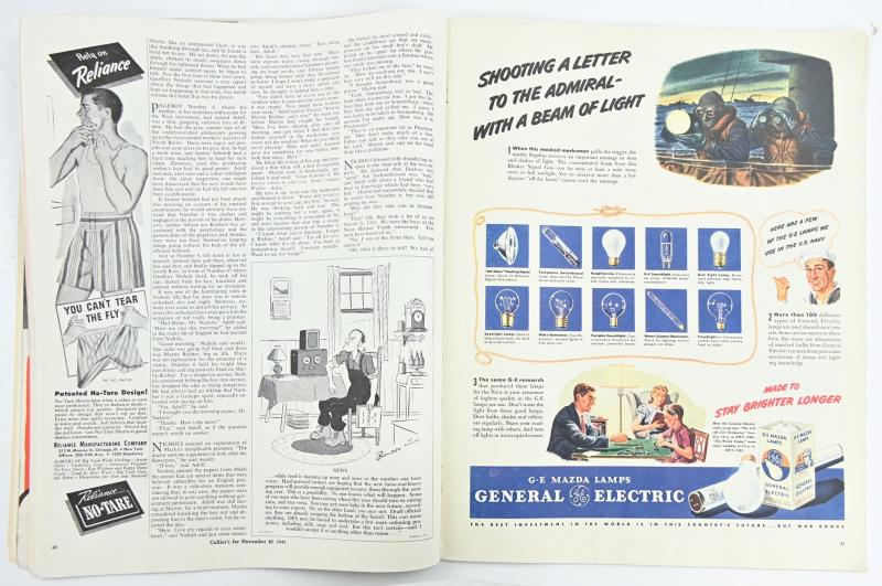 US WW2 Magazine Collier's 1943