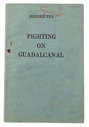 US WW2 Booklet Fighting on Guadalcanal 1943