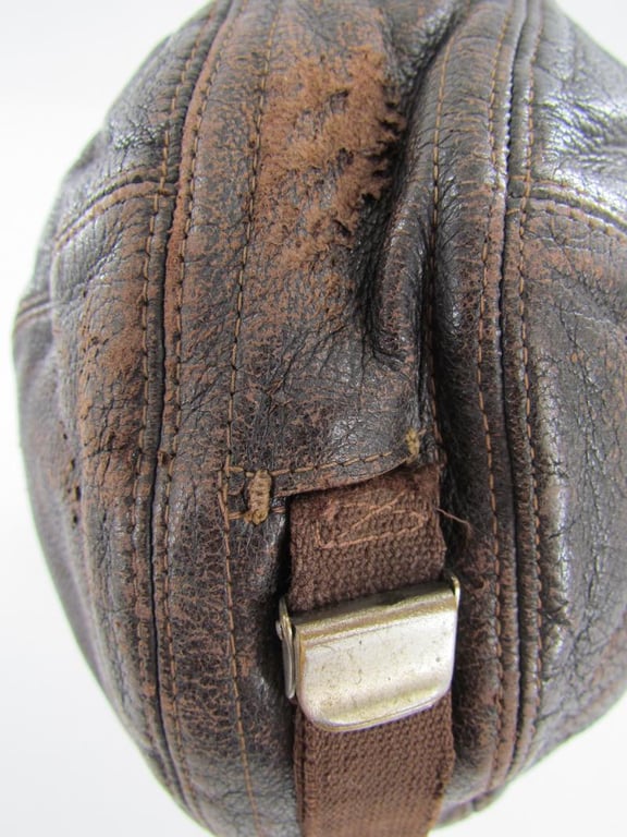 Luftwaffe FK33 Flight Crews Leather Winter Helmet